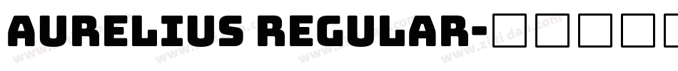 Aurelius Regular字体转换